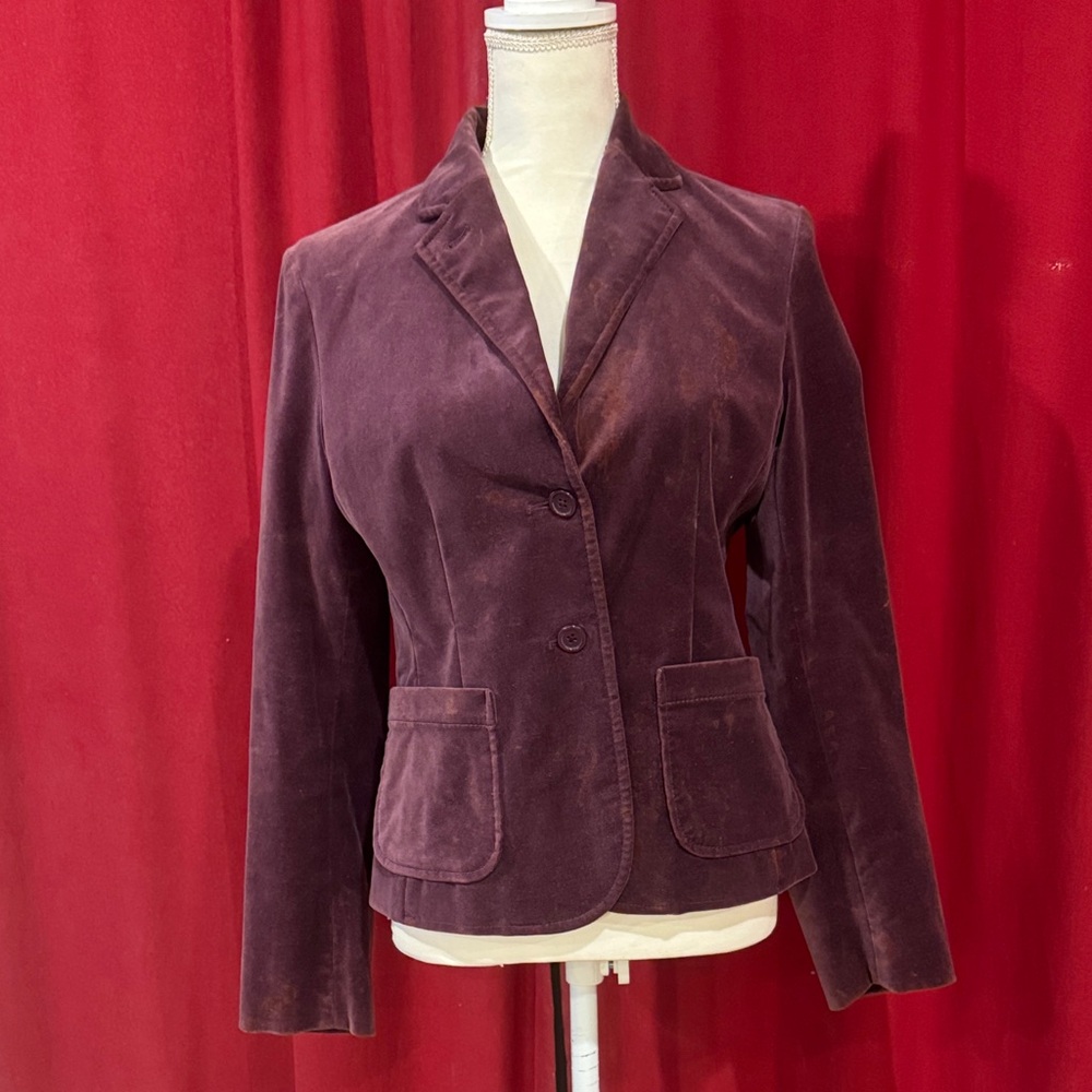 GAP Women's Rich Purple Blazer